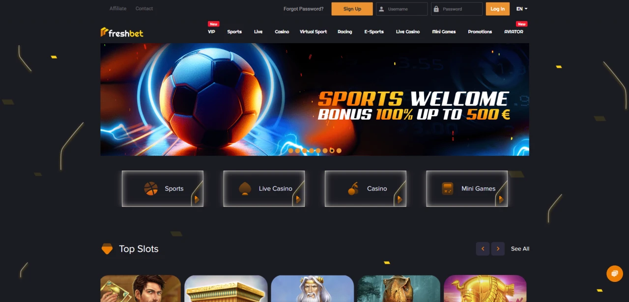 Freshbet Non Gamstop UK Casino